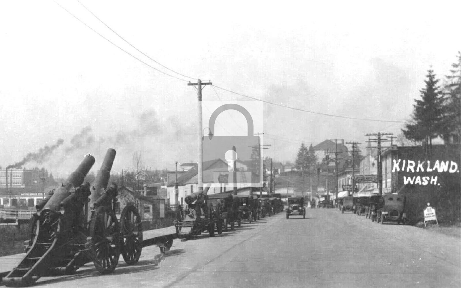 Street View Cannons Kirkland Washington WA Reprint Postcard
