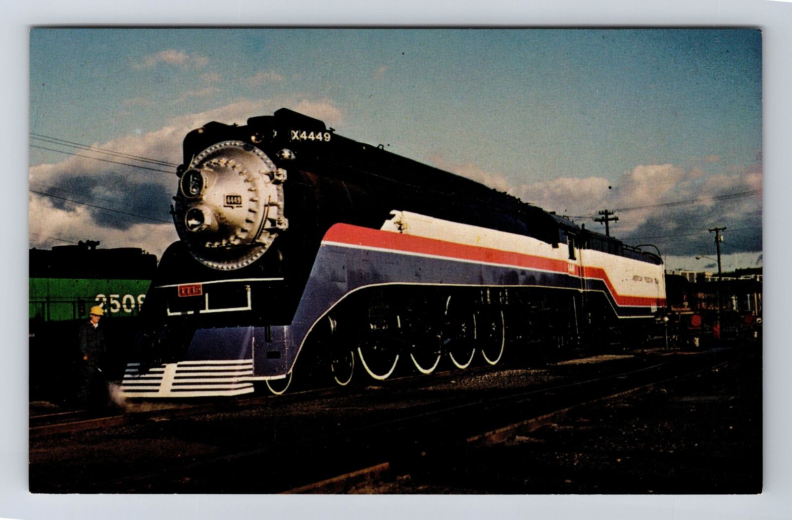 Southern Pacific, American Freedom Train, Transportation, Vintage Postcard