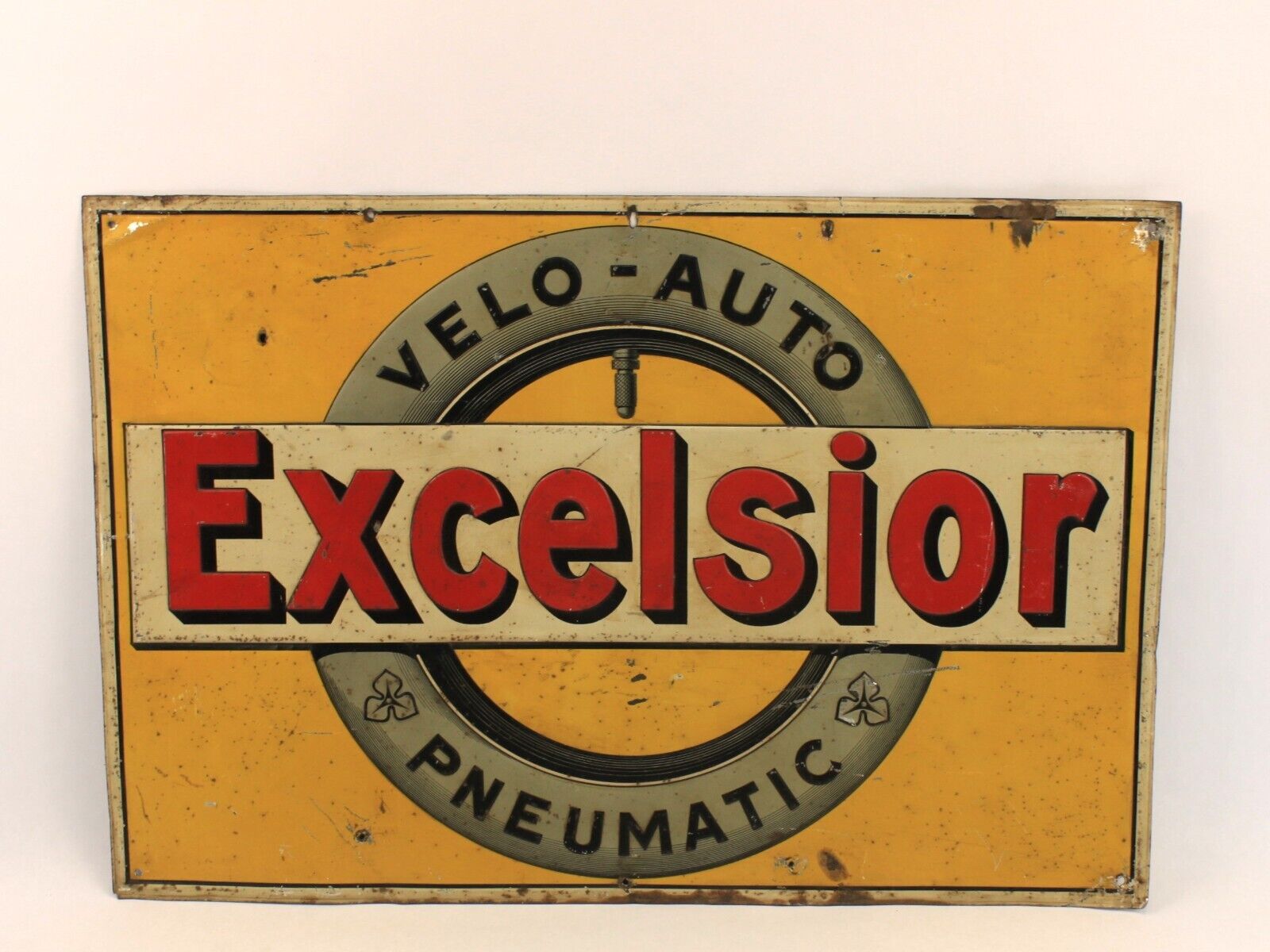 Excelsior Velo Auto Pneumatic Advertising Sign