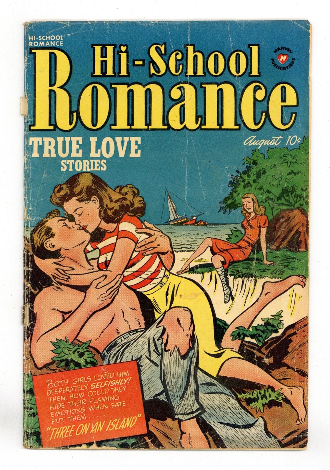 Hi-School Romance #10 GD+ 2.5 1951