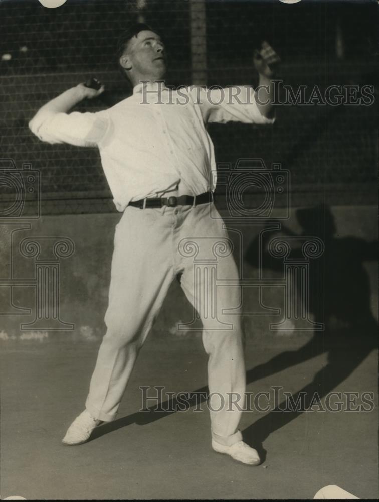 1925 Press Photo Elmer Griffin, San Francisco tennis player - net30208