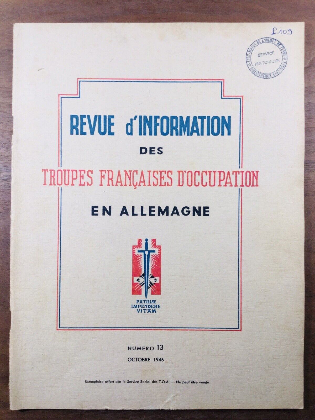 Troupes French D’Occupation IN Germany 1946 Alsace Colmar Marckolsheim 5eDB
