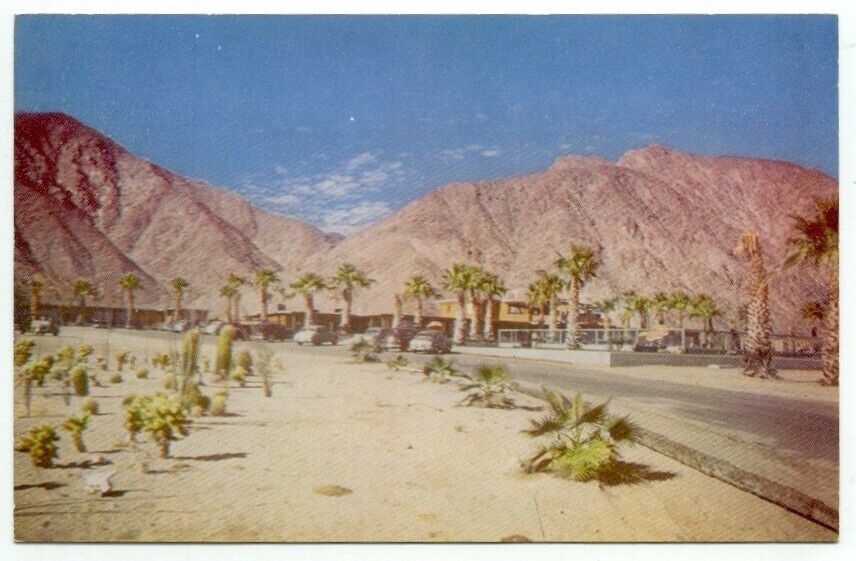 Borrego Springs CA Mildred Hoberg\'s Desert Resort Vintage Postcard California