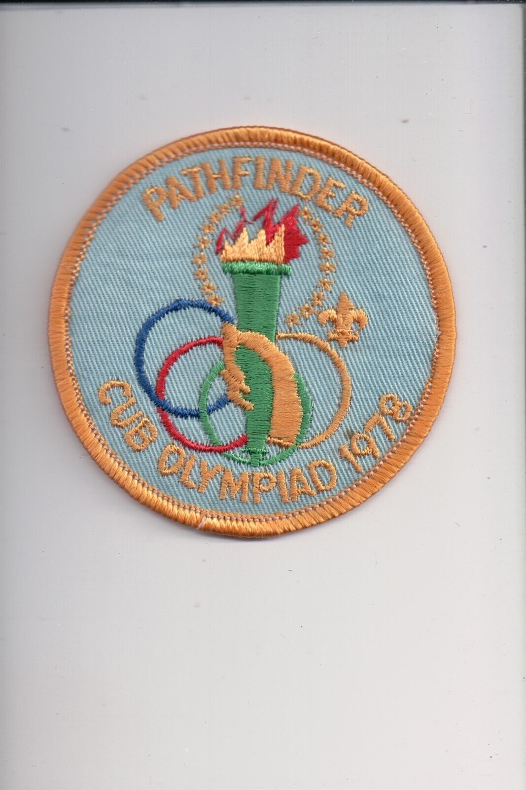 1978 Pathfinder Cub Olympiad patch