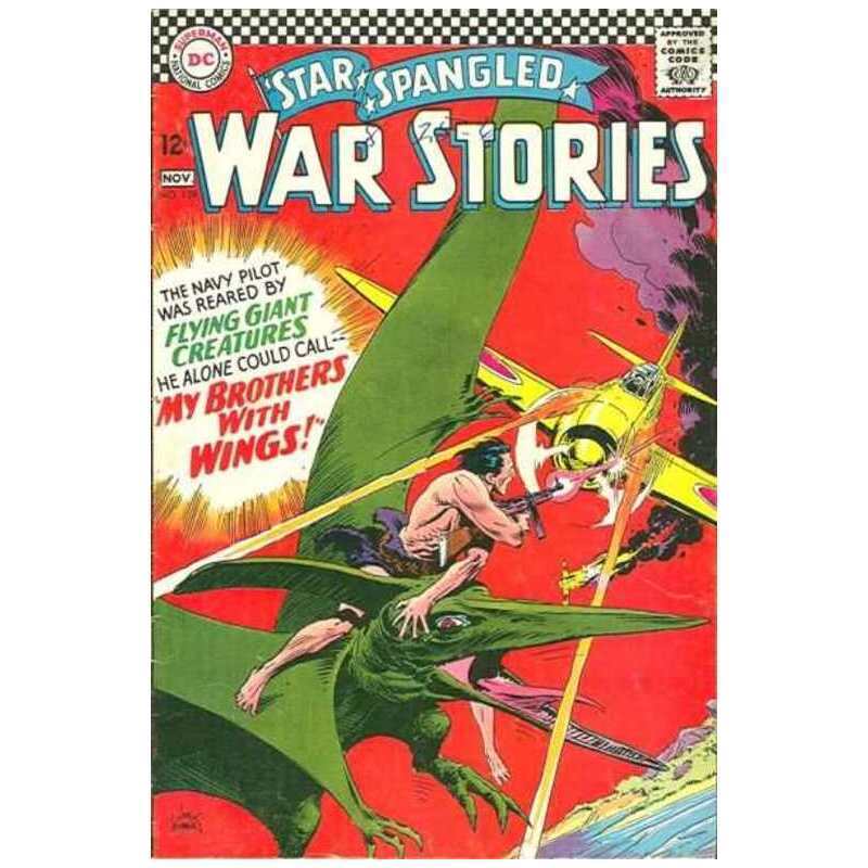 Star Spangled War Stories #129  - 1952 series DC comics VG+ [f: