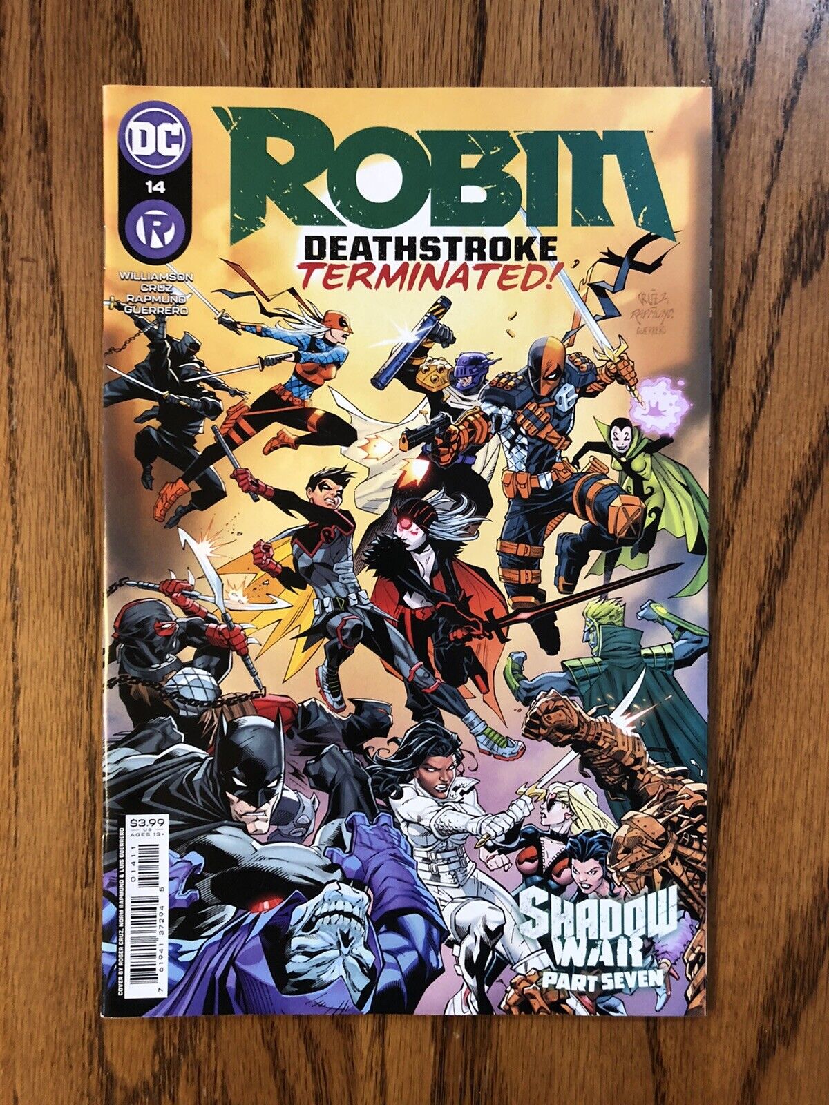 ROBIN #14 COVER A CRUZ & RAPMUND (SHADOW WAR) 2022