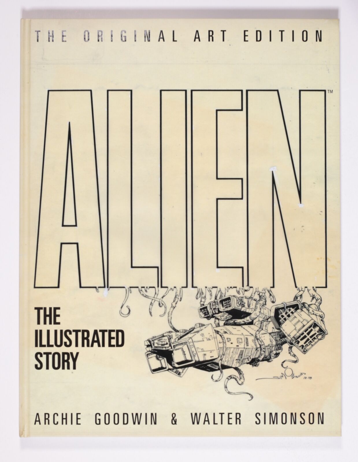 Alien The Illustrated Story HC Limited Signed Artist's Edition #1 NM 9.4 2012
