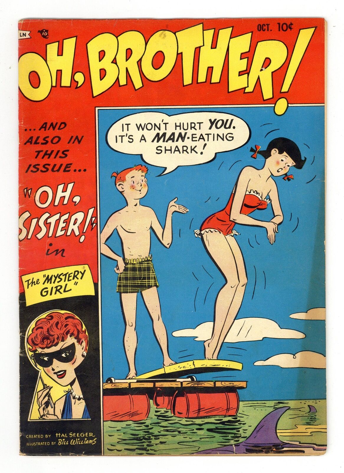 Oh, Brother #5 VG+ 4.5 1953