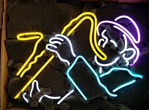 New Saxophone Man Neon Light Sign 24\