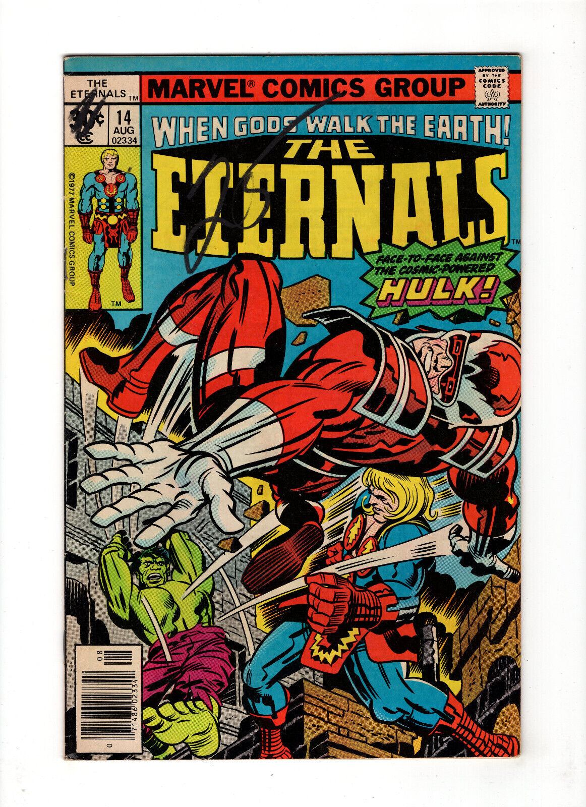 The Eternals #14 (1977, Marvel Comic)