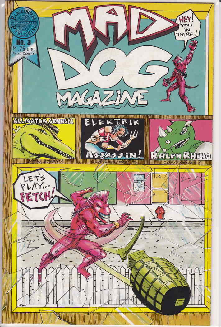 Mad Dog Magazine #3 FN; Blackthorne | we combine shipping