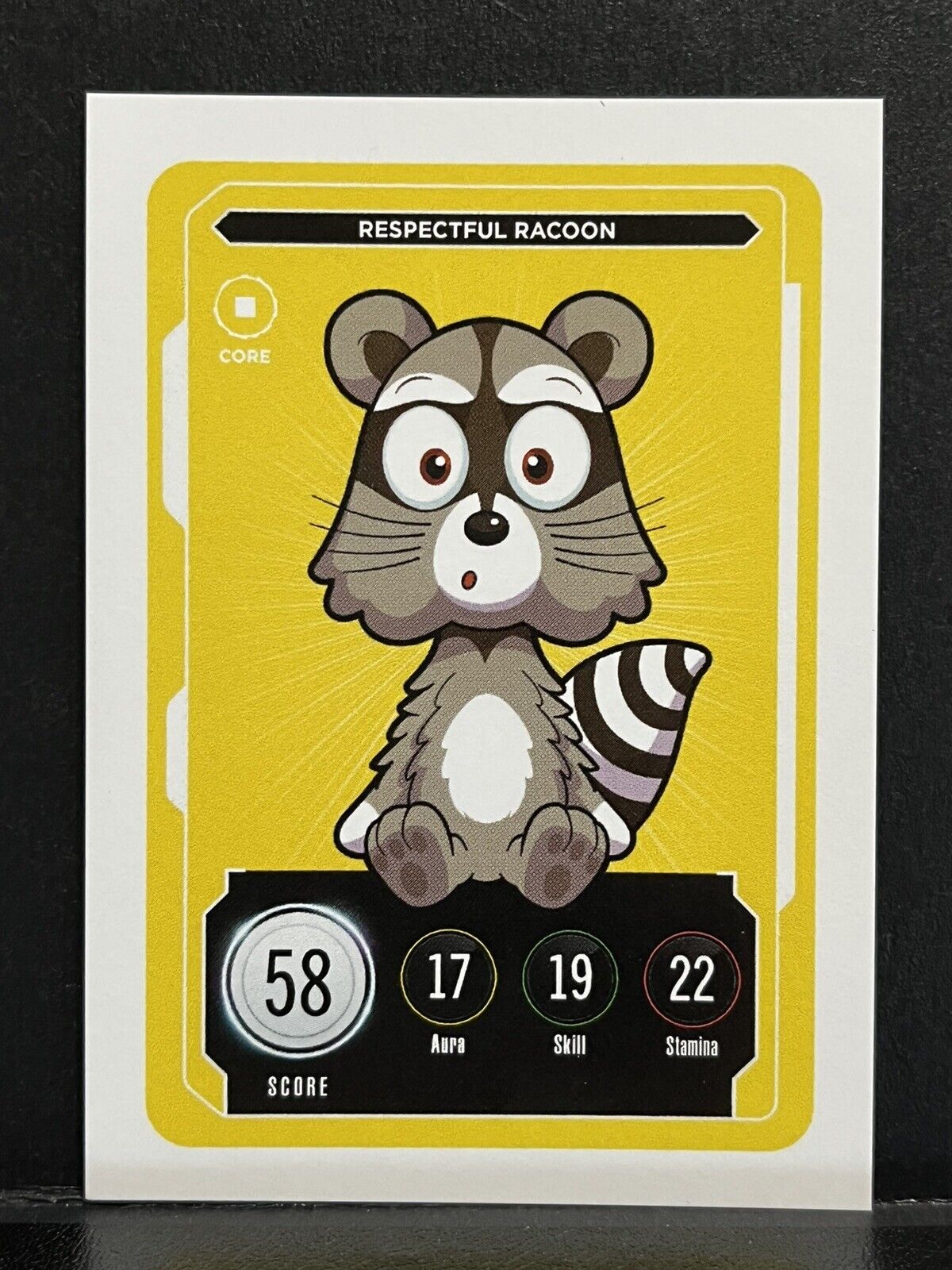 2022 VeeFriends Series 2 Trading Card Respectful Racoon MINT