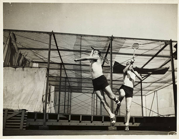 Willard Mullin And Bob Ackley Of The Los Angeles Athletic Club Won T - Old Photo