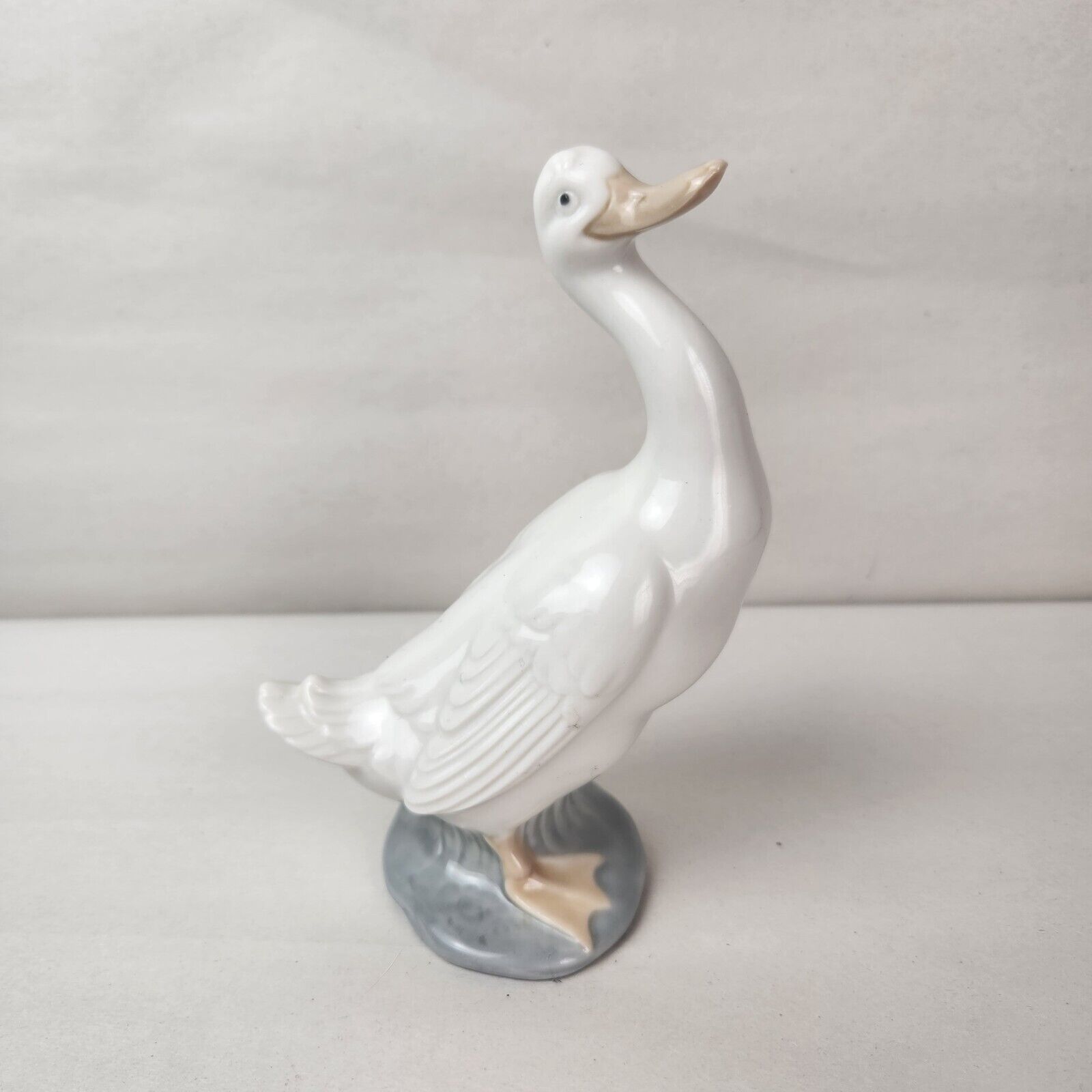 NAO Lladro Optimistic Duck Goose Figurine Porcelain