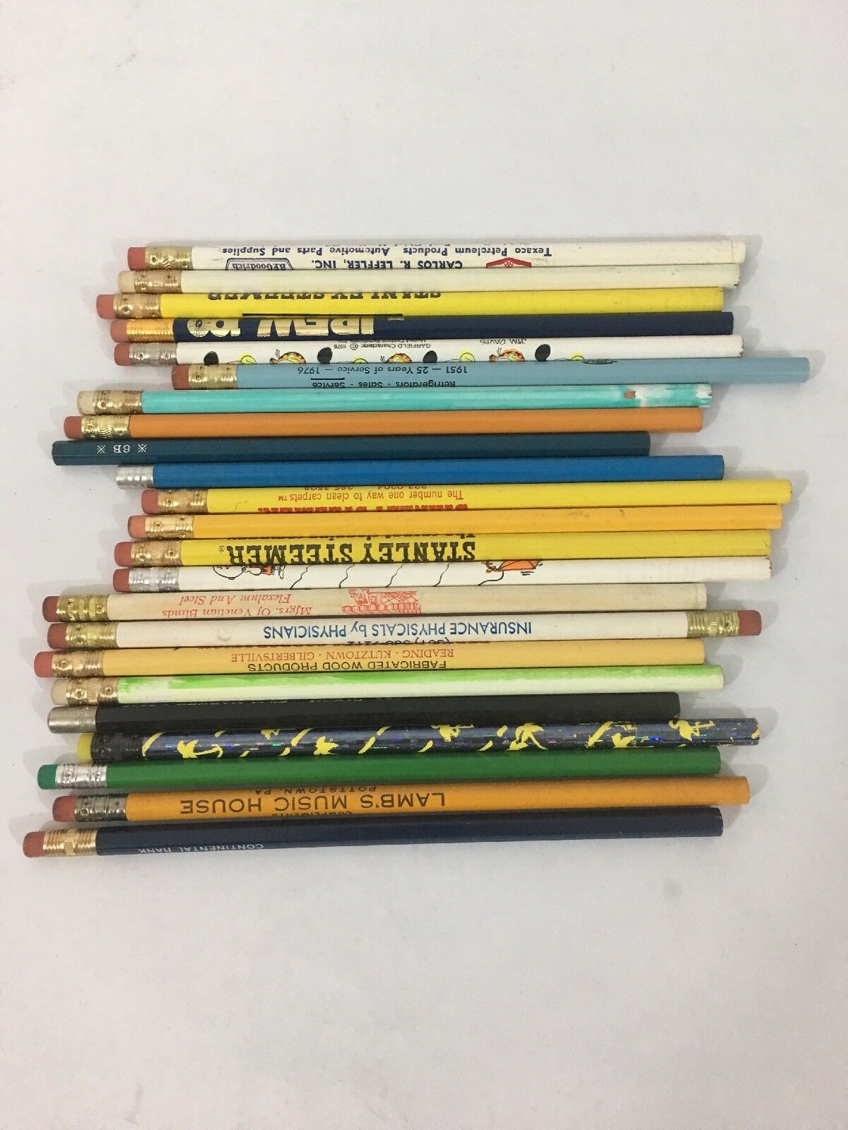 Lot of 23   Vintage  Pencils some with Advertising all new