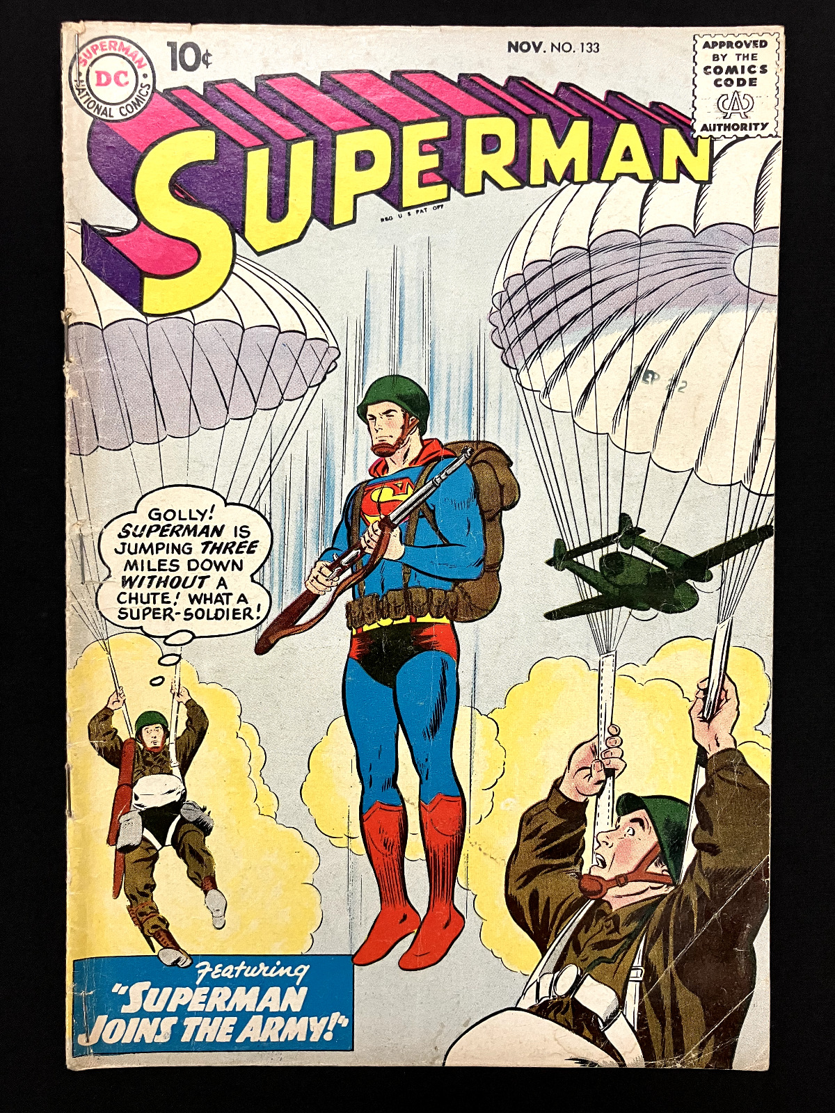 Superman #133 (1st Series) DC Comics Nov 1959