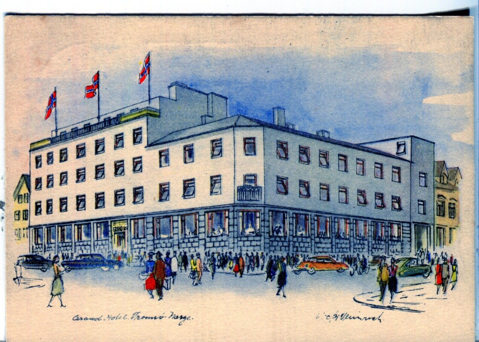 Norway Norge Tromso Tromsø - Grand Hotel MS \