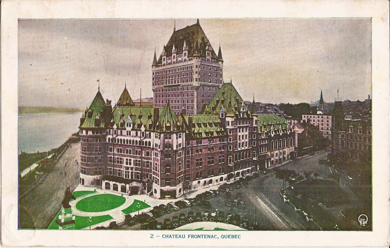 Quebec City, CANADA - Chateau Frontenac - 1957 - ARCHITECTURE