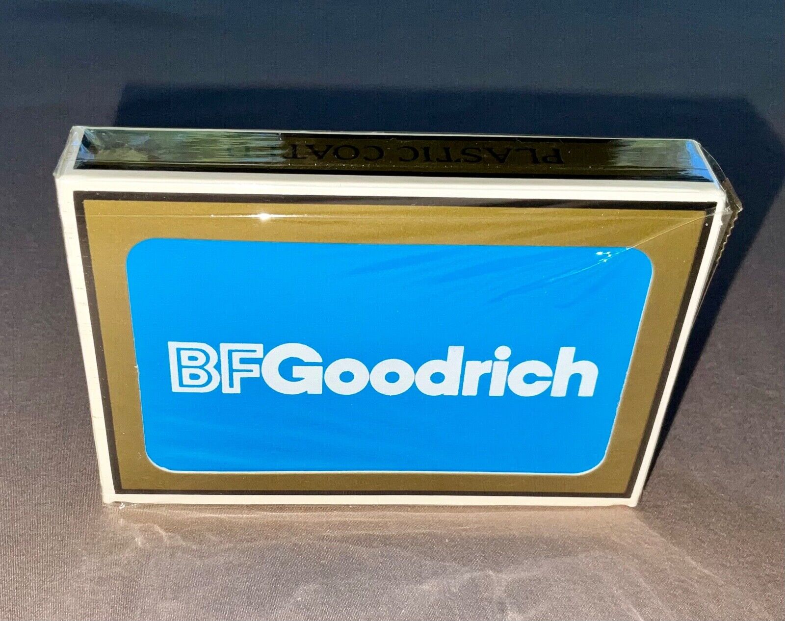 Vintage 1980’s Blue “BF Goodrich” Playing Cards ~ Factory Sealed ~ Gemaco