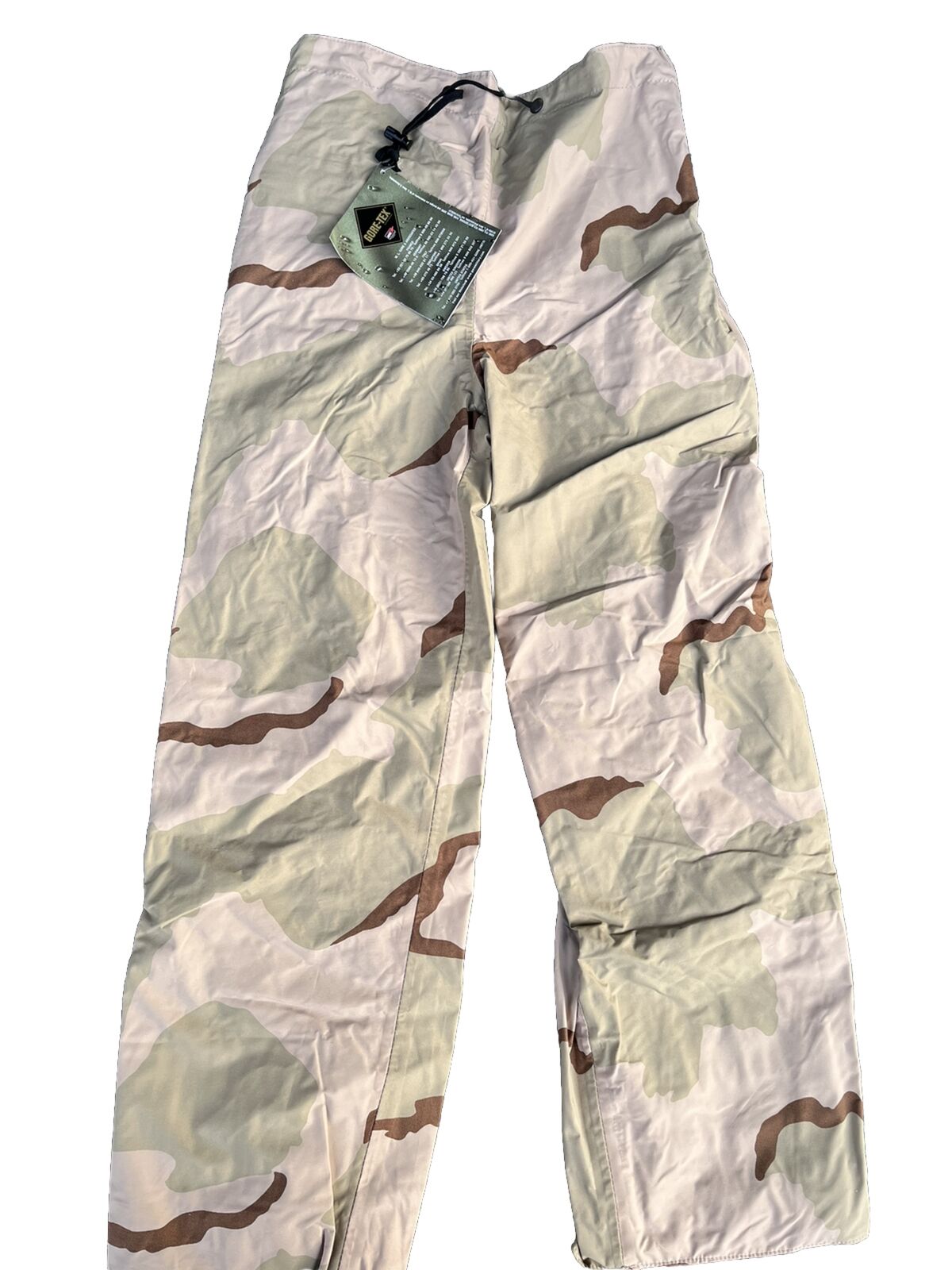 Reversible MILITARY COLD/WET WEATHER TROUSER DESERT/Night GORE-TEX PANTS MD Reg