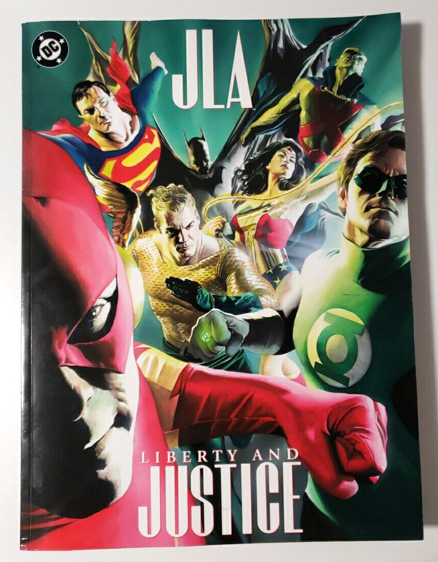 JLA Liberty and Justice Treasury Oversized Alex Ross DC Comics
