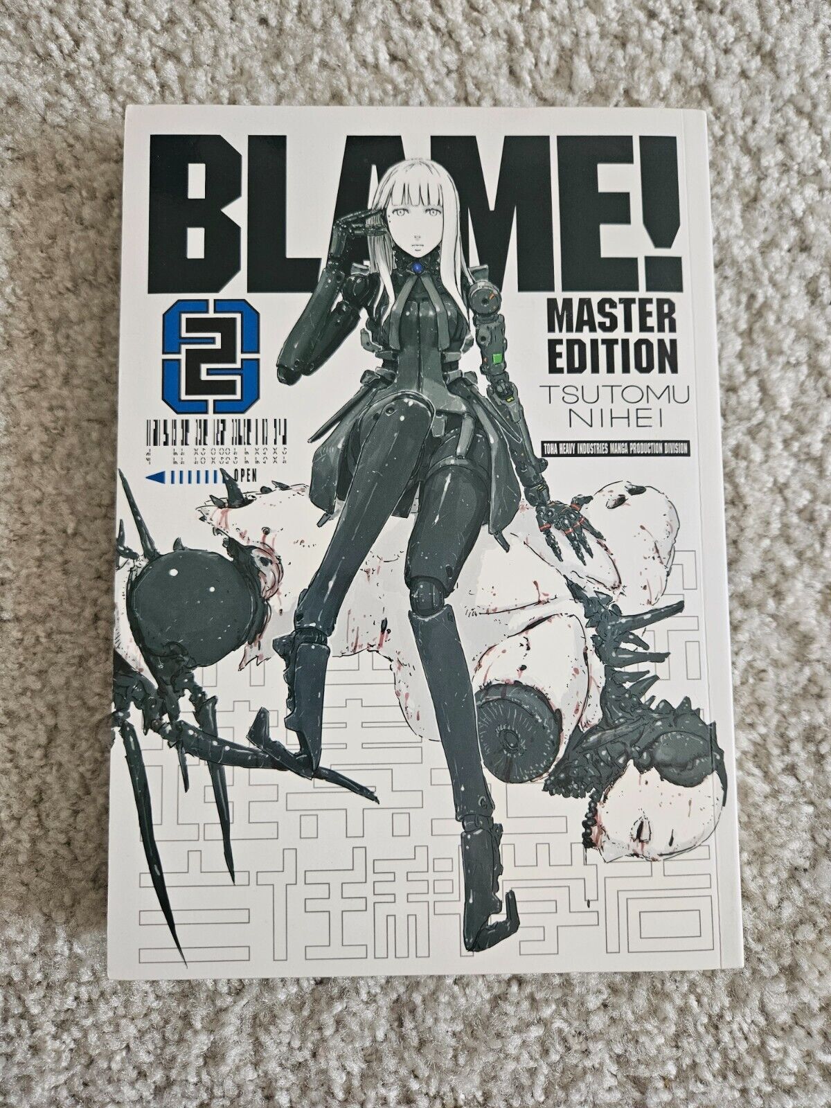 Blame Master Edition Vol 2 Tsutomu Nihei Manga Novel Comic Book