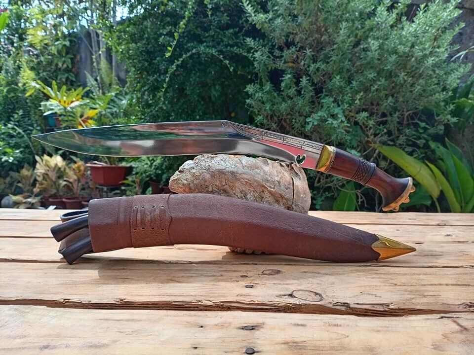 EGKH- 15″ Limbuwan Khukuri- traditional knife-knives-khukuri-hand forged kukri 