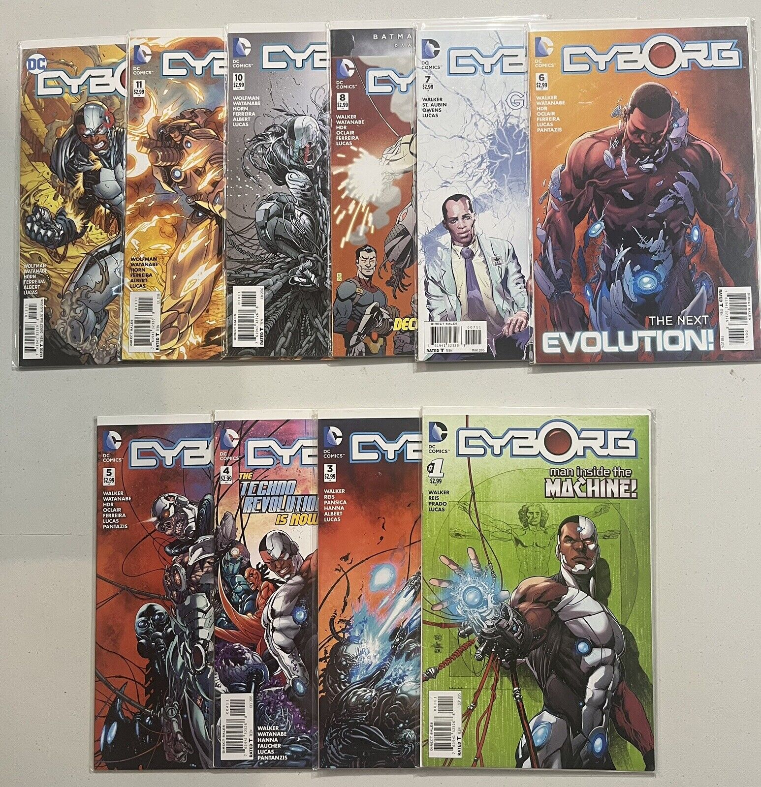 DC Comics Cyborg 2015-16