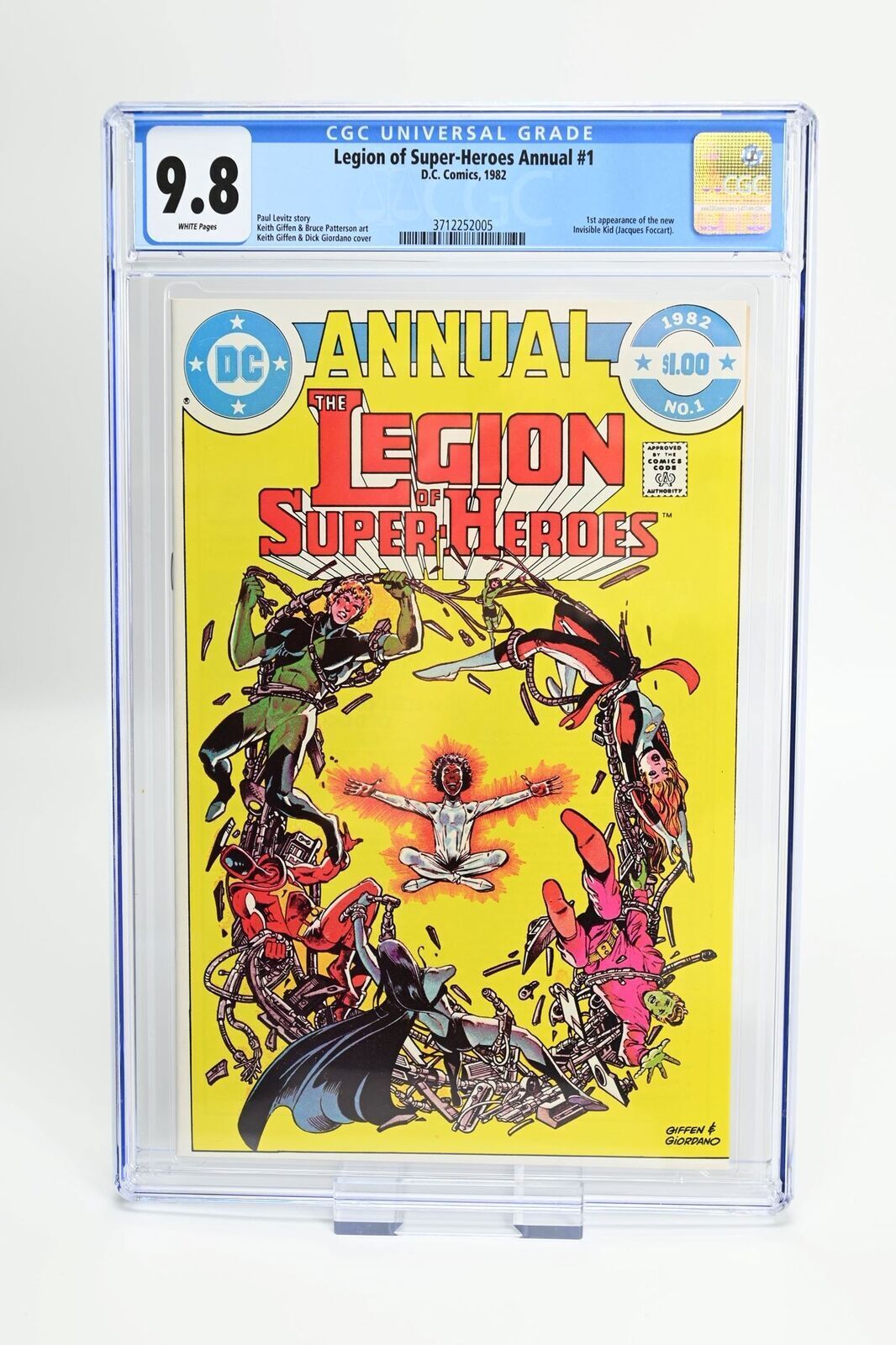 Legion of Legion of Super-Heroes Annual #1 CGC 9.8