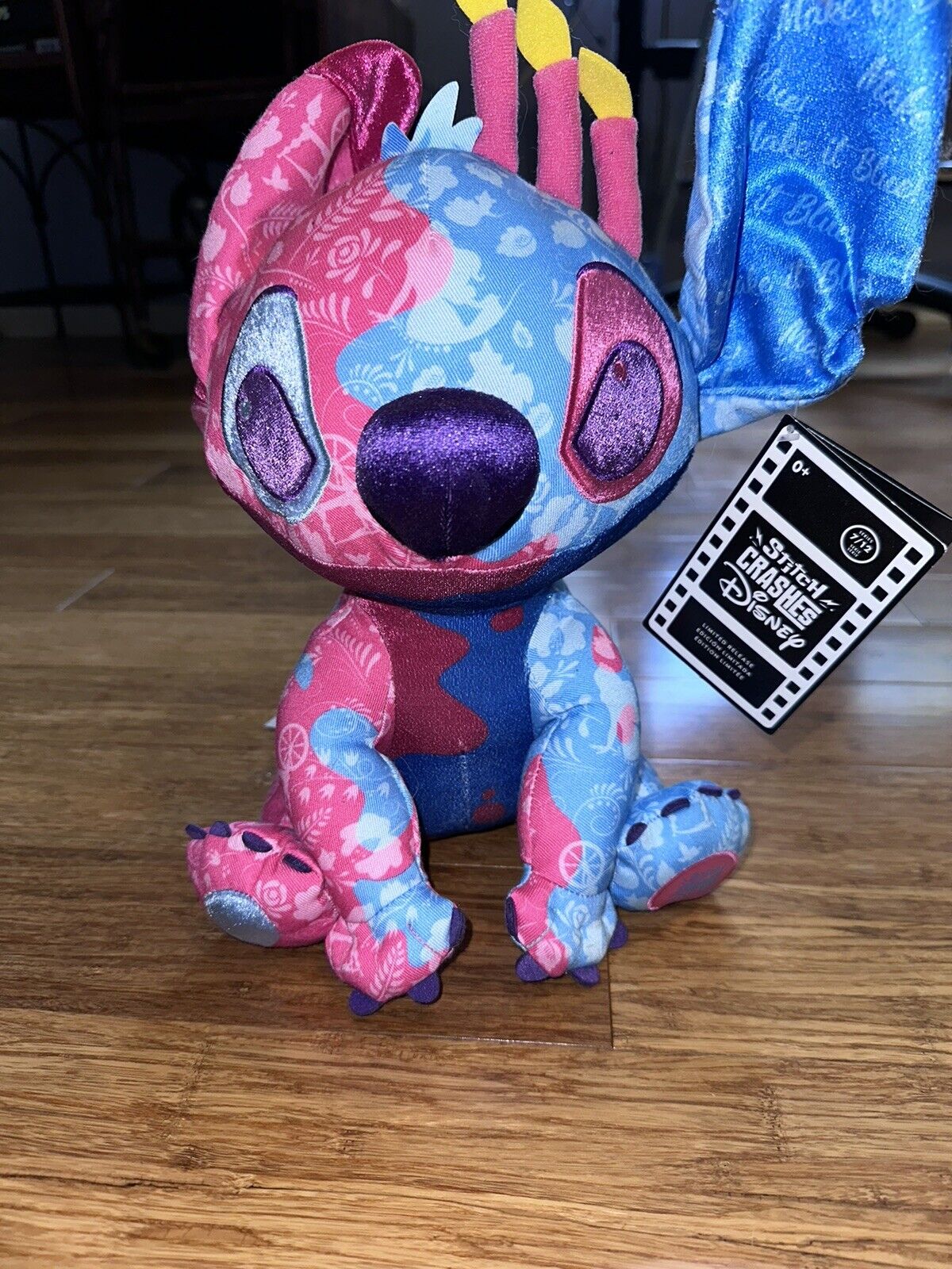 Disney 2021 Stitch Crashes Plush Sleeping Beauty Limited Release 7/12 New