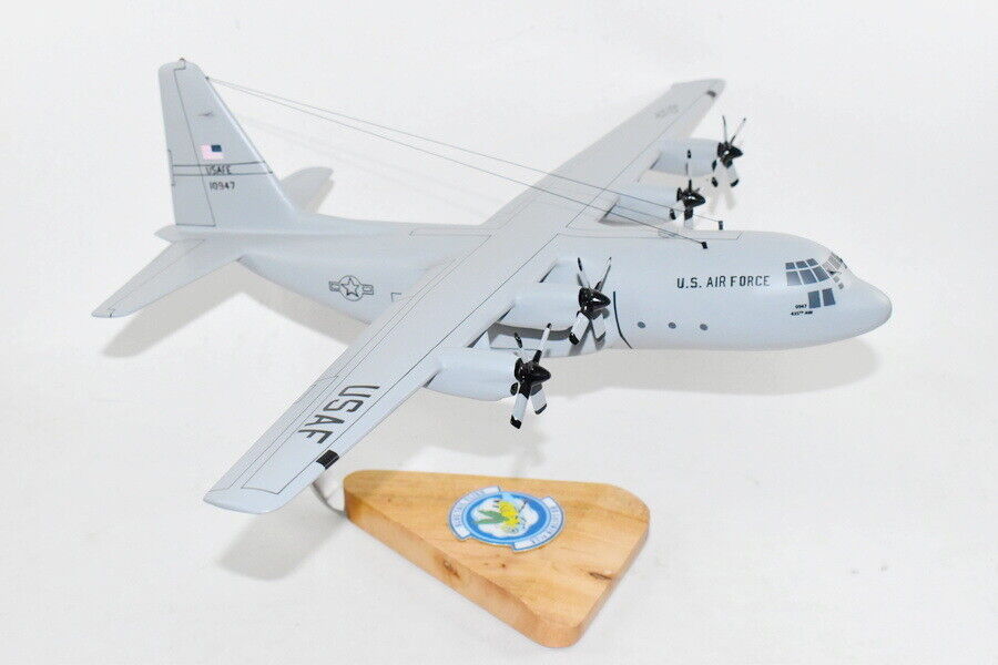 Lockheed Martin® C-130E, 37th Airlift Squadron Blue Tail Flies 1993, Mahogany