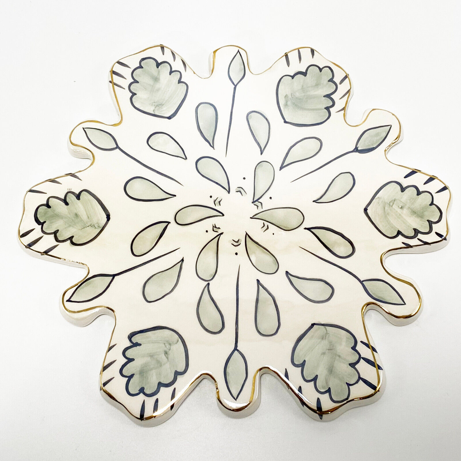 BLUE SKY Clayworks Decorative Plate Christmas Collection - by Heather Goldminc