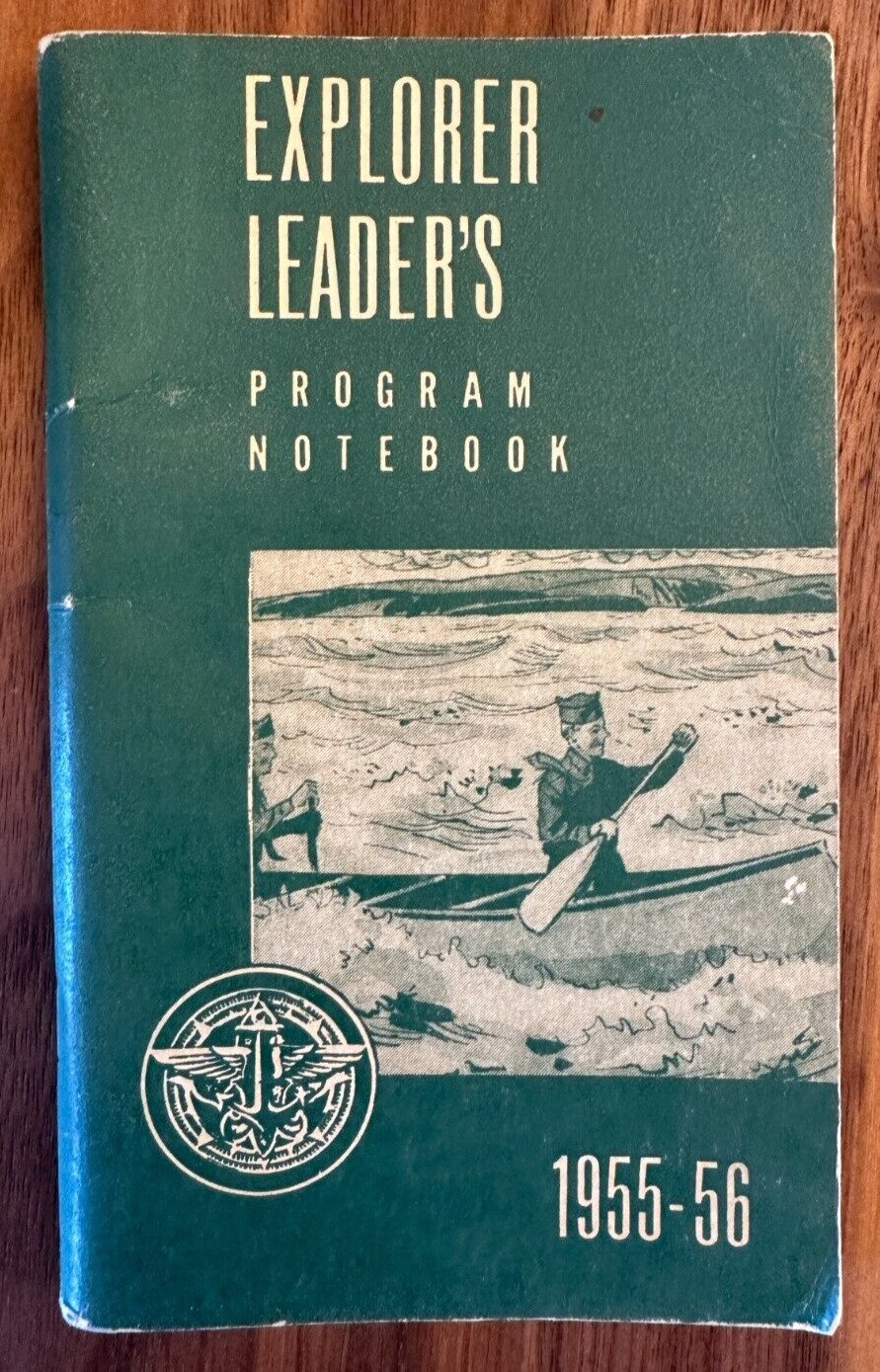 Antique 1955 Explorer Leader's Program Notebook Riverside CA Los Angeles Area