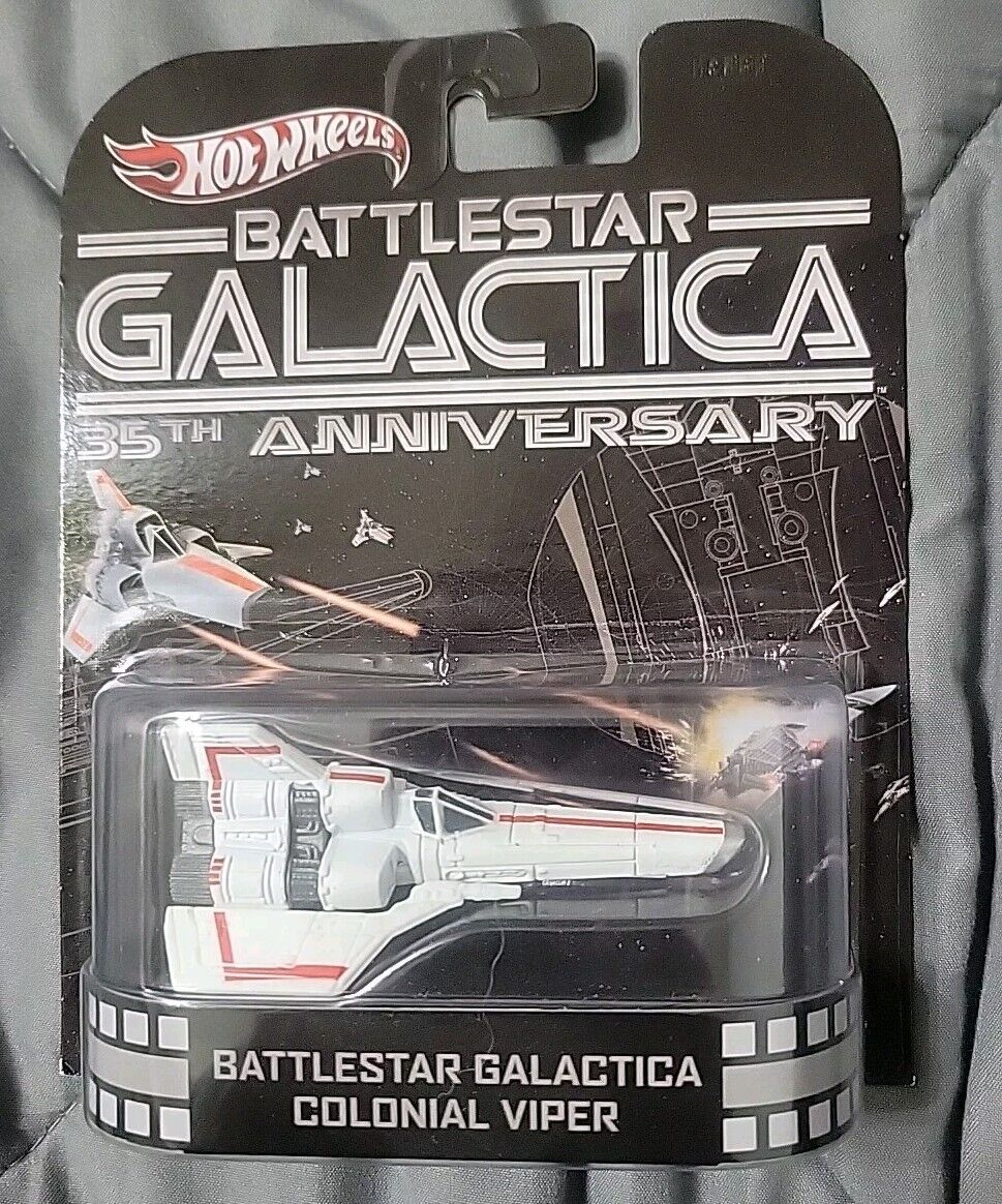Hot Wheels Battlestar Galactica 35th Anniversary Colonial Viper New  2013 