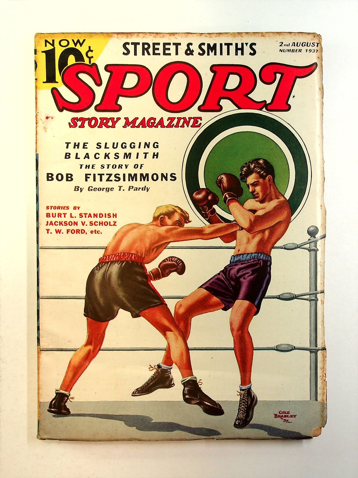 Sport Story Magazine Pulp Aug 2 1937 Vol. 56 #4 VG/FN 5.0