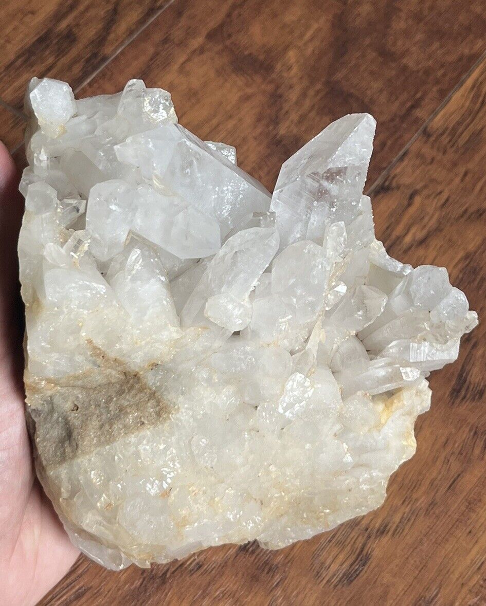 2LB Natural White Crystal Quartz Crystal Cluster Specimen