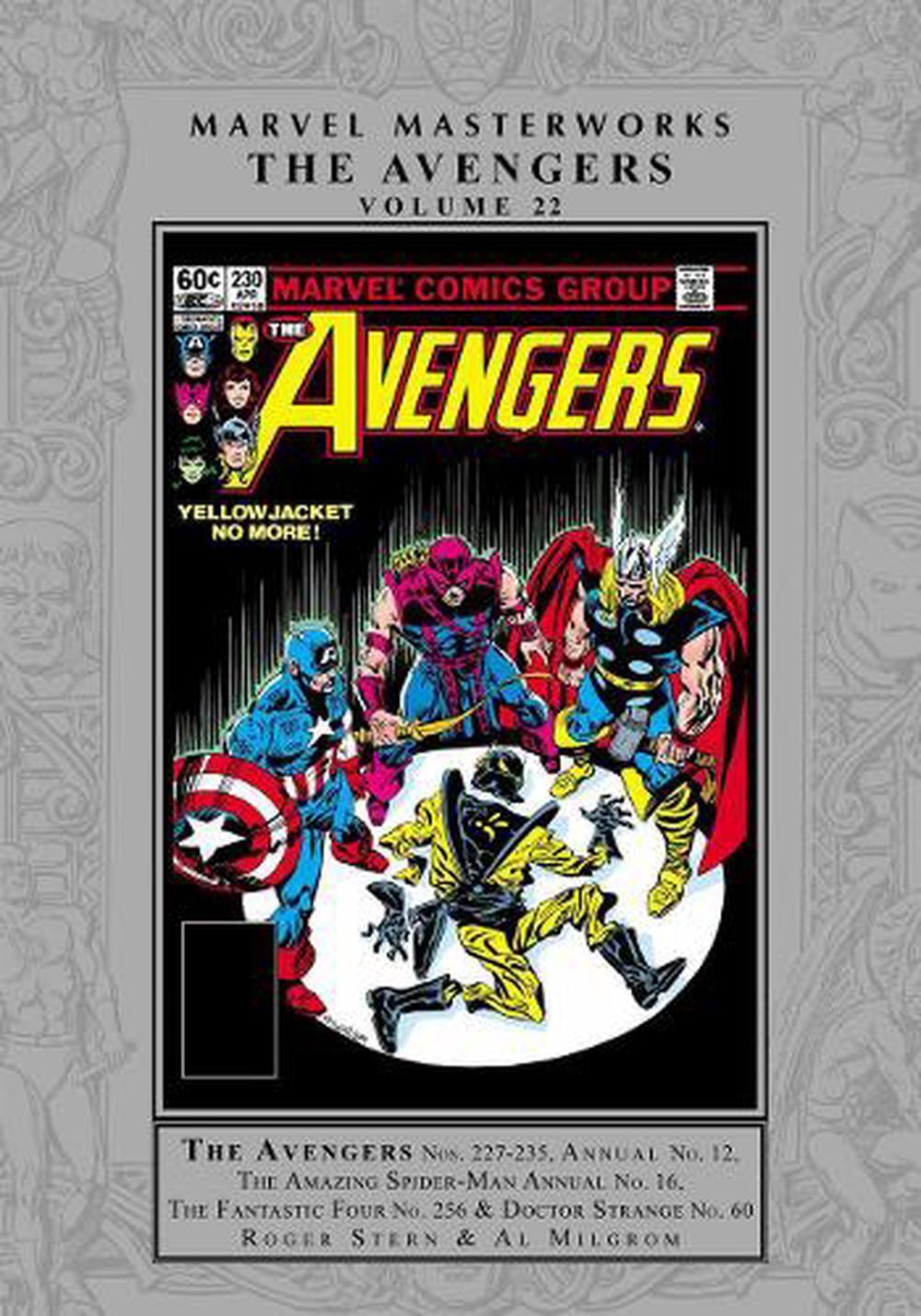 Marvel Masterworks: The Avengers Vol. 22 by Roger Stern (English) Hardcover Book