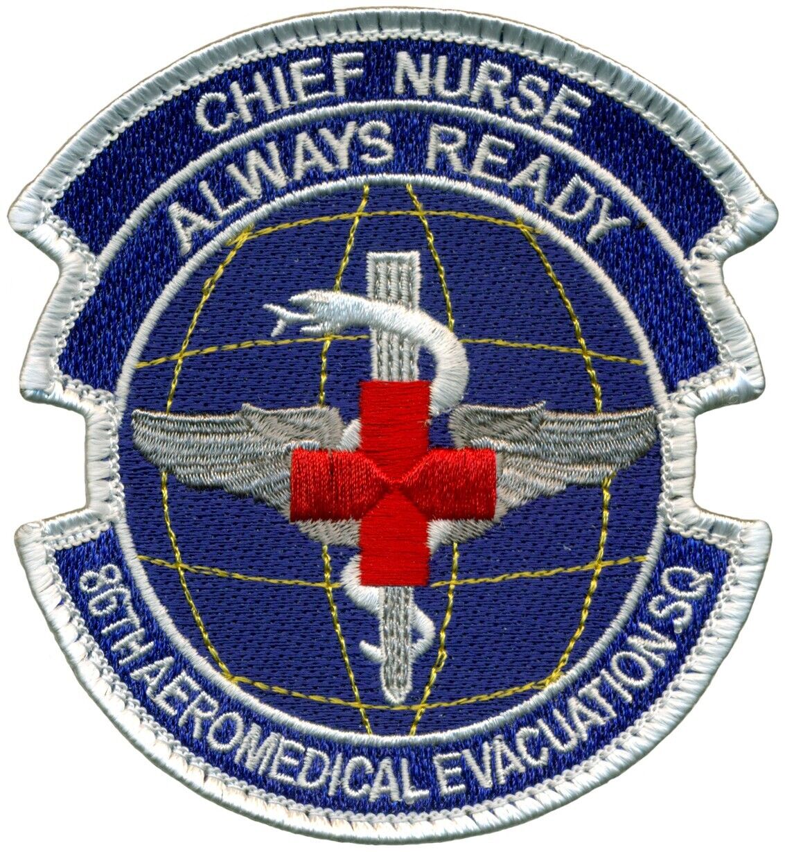 USAF 86th AEROMEDICAL EVACUATION SQUADRON – CHIEF NURSE PATCH