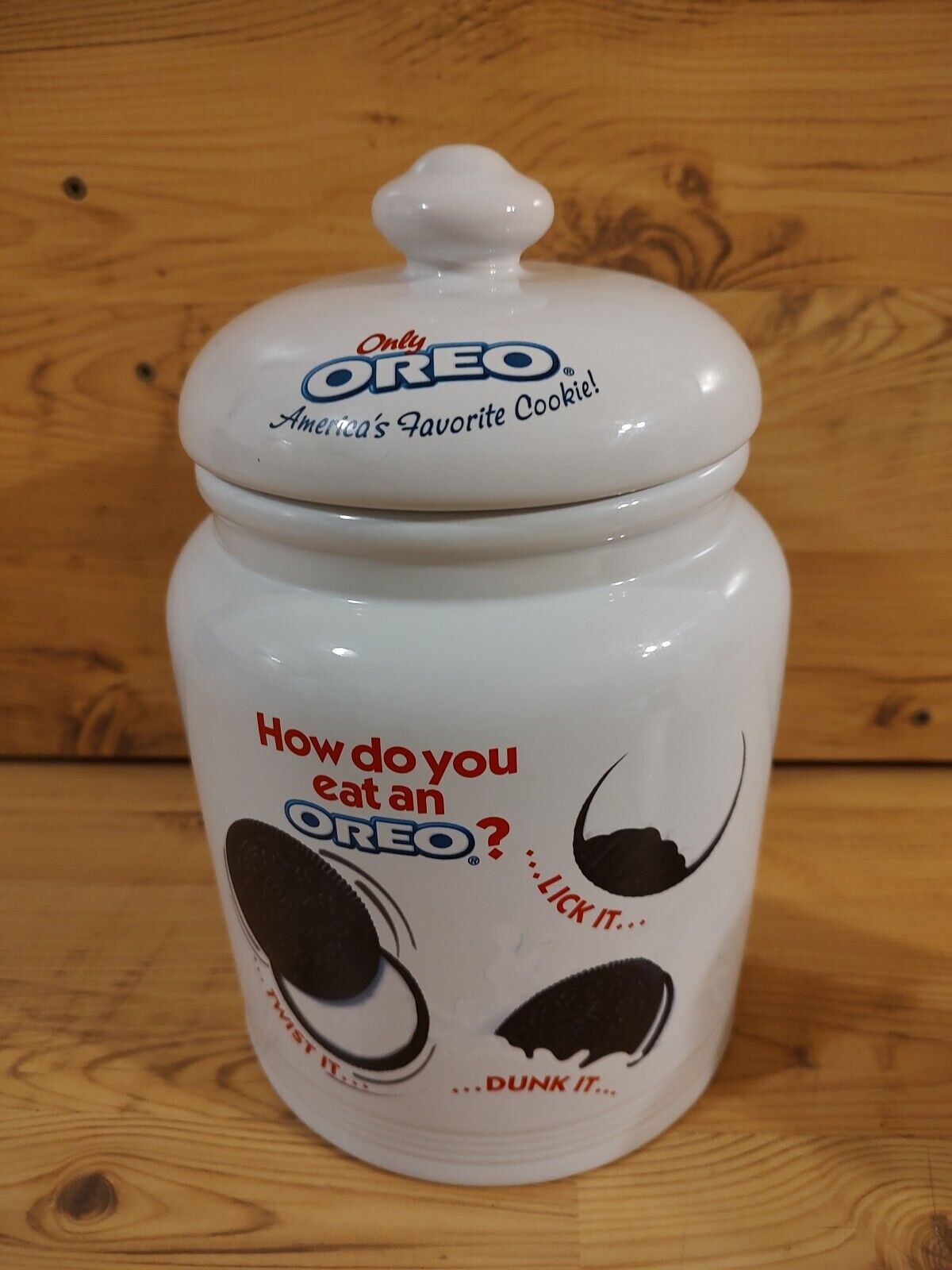 Vintage Oreo Cookie Jar 1992