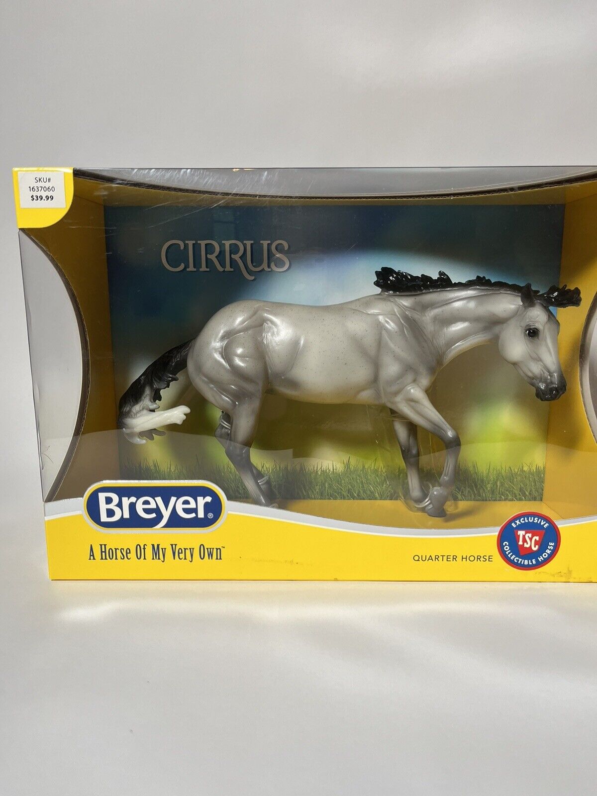 New BREYER CIRRUS Quarter Horse 2021 TSC Tractor Supply EXCLUSIVE Model Limited 