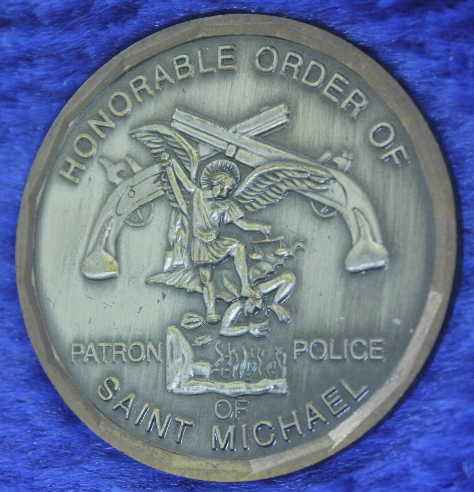 US Army Provost Marshal Saint Michael Military Police Challenge Coin PT-5