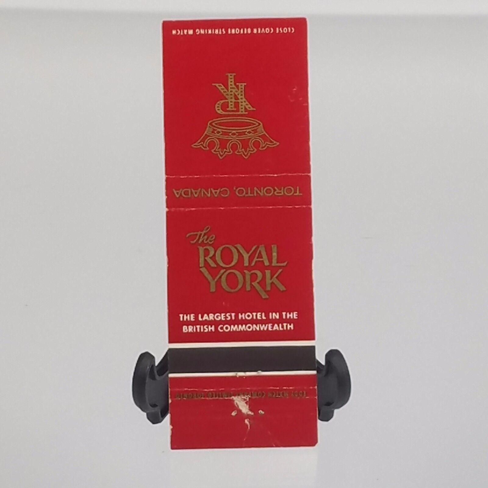The Royal York Hotel Toronto Canada Vintage Matchbook Cover 