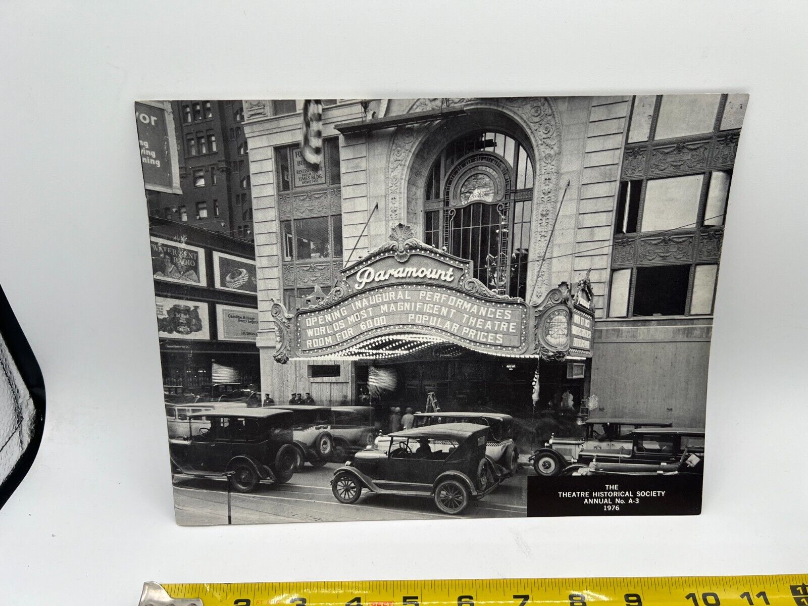 The Theatre Historical Society Annual No. A-3 1976 - Times Square Paramount