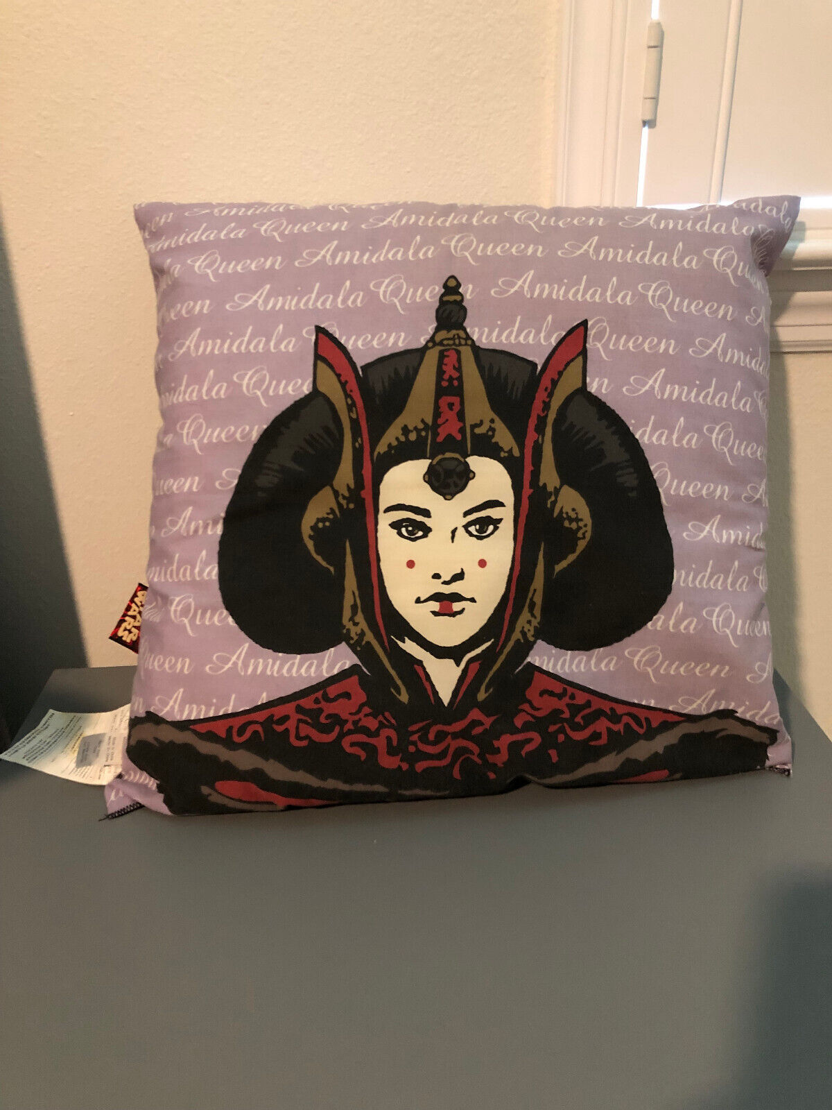 Star Wars Episode 1 Vintage Queen Padme Amidala Throw Pillow