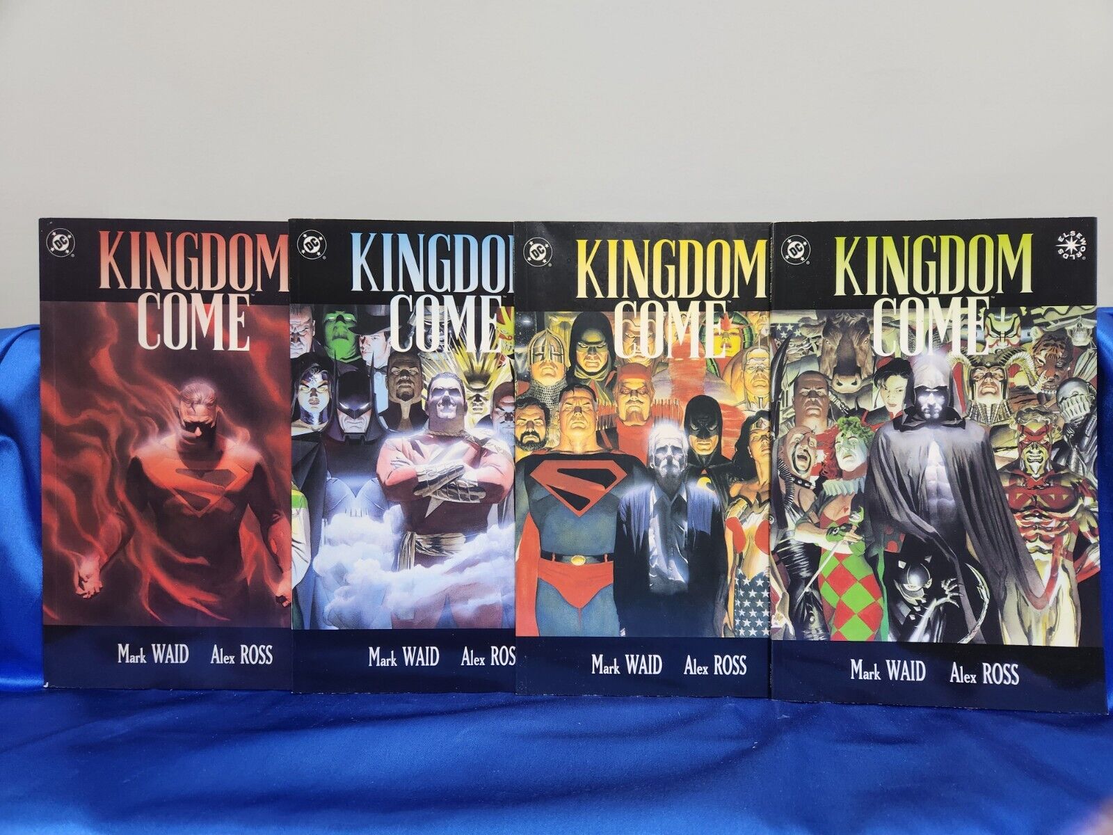 Kingdom Come (DC 1996) 1-4 Mark Waid Alex Ross complete set 1 2 3 4