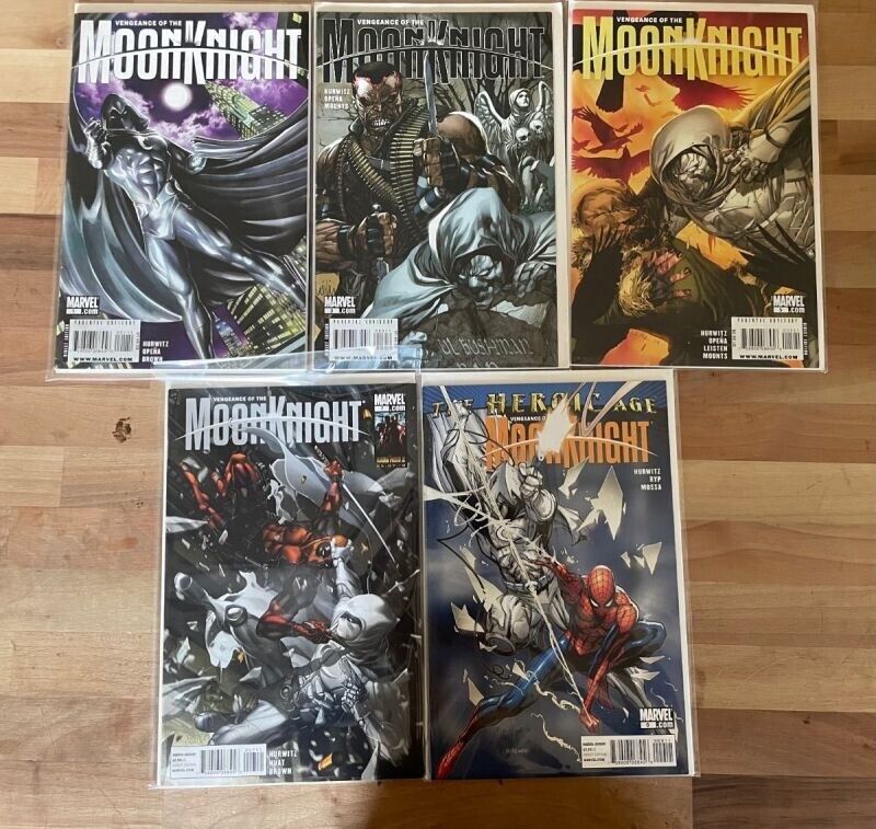 Vengeance of the Moon Knight (2009, Marvel) #1-10 Complete Run NM series set