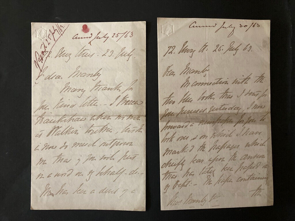 1863 letters Charles Manby Institute Civil Engineers from John Scott Tucker?