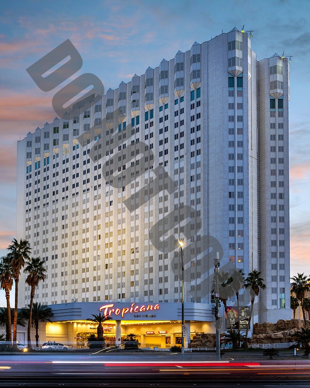 Tropicana Hotel Casino Las Vegas Nevada Signage Exterior Day View 8x10 Photo