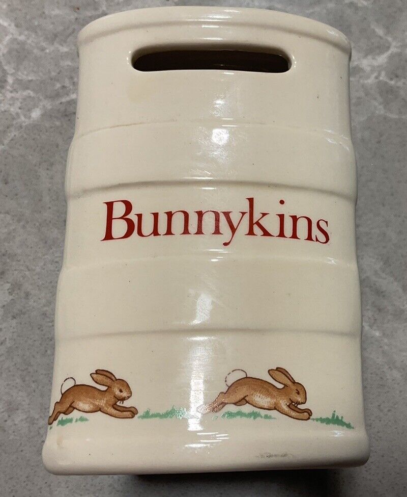 Royal Doulton Bunnykins Birth Of The First Child Of T.R.H. Book/Bank 1982