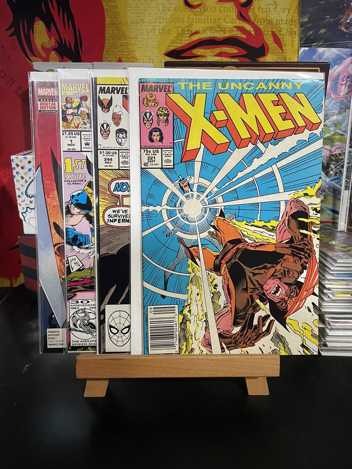 X-Men Bundle Uncanny 221, 244. Adventures 1 All New Wolverine Mr.sinister